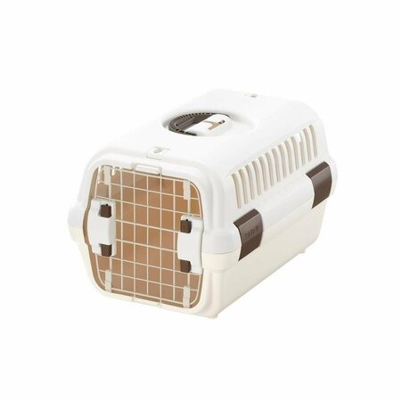 PETPALACE Pet Travel Carrier Small - White PE3737711